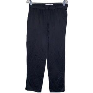 Alexander Wang Waffle Jogger Pant in Washed Black